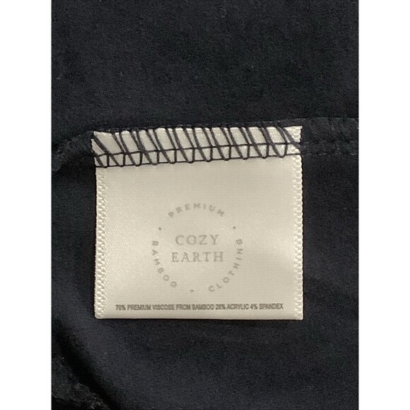 Cozy Earth Premium Bamboo Navy Blue Pullover Shirt Women's Medium NWOT - Picture 4 of 7